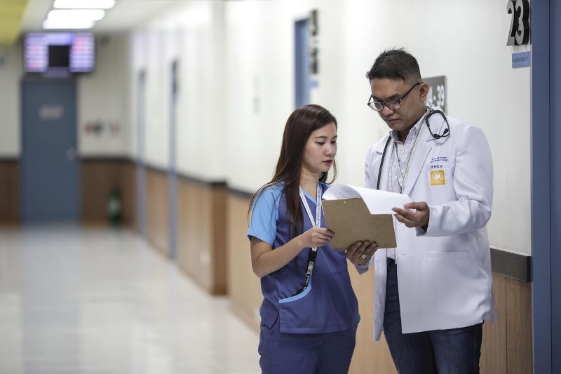 a health care assistant