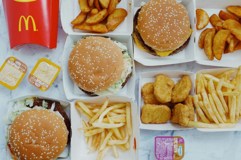 healthiest thing at McDonald’s