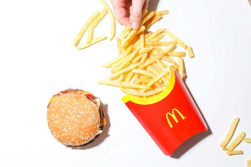 healthiest thing at McDonald’s