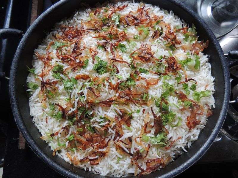 brown rice and basmati rice