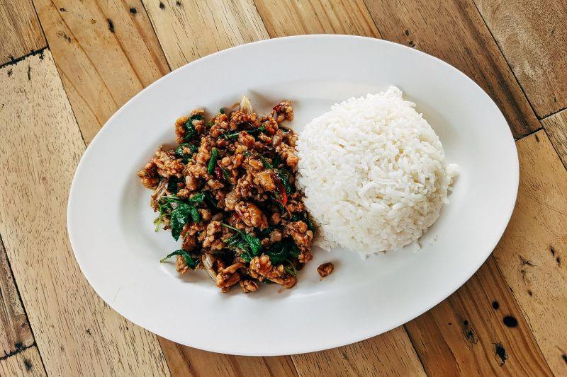 brown rice and basmati rice